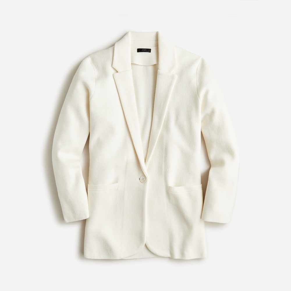 J. CREW Cecile Sweater Blazer